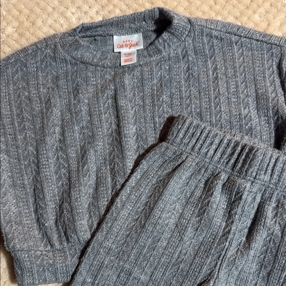 Cat & Jack Gray Kids Matching Set
